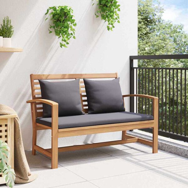 vidaXL Σετ Καναπέ Κήπου 2 pcs Φυσικό Μασίφ ξύλο teak