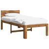 vidaXL &Mu;&omicron;&nu;ό &Kappa;&rho;&epsilon;&beta;ά&tau;&iota; &mu;&epsilon; &Kappa;&epsilon;&phi;&alpha;&lambda;ά&rho;&iota; ROSTOCK &Phi;&upsilon;&sigma;&iota;&kappa;ό 90 x 200 cm