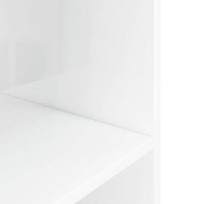 vidaXL Βάση Ενυδρείου Γυαλ. Λευκό 60,5x36x72,5 εκ. Επεξεργασμένο Ξύλο