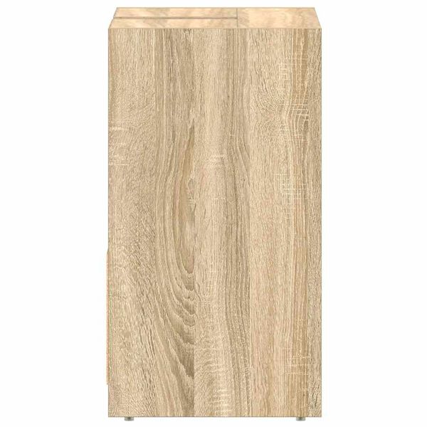 vidaXL Ντουλάπι Νιπτήρα Sonoma Δρυς 60 x 33 x 61 εκ. από Επεξ. Ξύλο