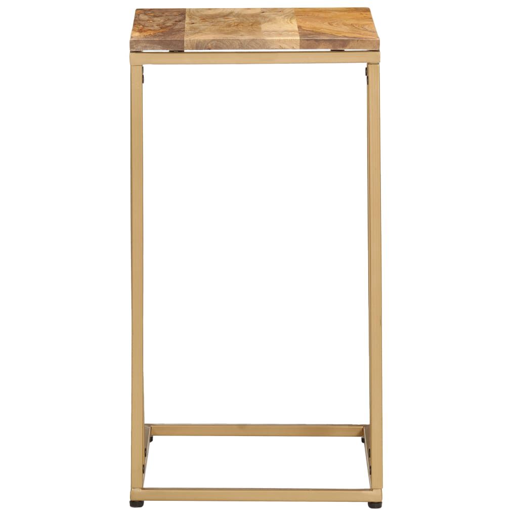 vidaXL Βοηθητικό Τραπέζι 35x45x65 εκ. από Μασίφ Ξύλο Μάνγκο