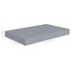 vidaXL Ράφια Τοίχου 4 τεμ. Γκρι 40 x 23 x 3,8 εκ. MDF