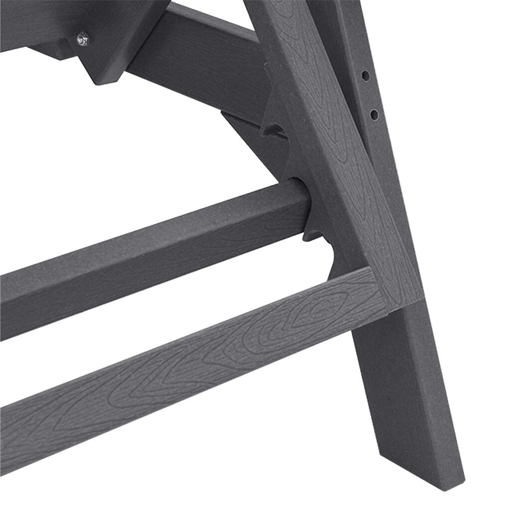 vidaXL Ξαπλώστρες 2 τμχ Ανοιχτό Γκρι 162x53x98.5 cm HDPE