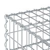 vidaXL &Alpha;&nu;&alpha;&sigma;&eta;&kappa;&omega;&mu;έ&nu;&omicron; &kappa;&rho;&epsilon;&beta;ά&tau;&iota; gabion &Alpha;&sigma;&eta;&mu;ί 80 x 80 x 20 cm
