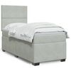 vidaXL &Kappa;&rho;&epsilon;&beta;ά&tau;&iota; Boxspring &mu;&epsilon; &Sigma;&tau;&rho;ώ&mu;&alpha; &Alpha;&nu;&omicron;&iota;&chi;&tau;ό &Gamma;&kappa;&rho;&iota; 90x200 &epsilon;&kappa;. &Beta;&epsilon;&lambda;&omicron;ύ&delta;&iota;&nu;&omicron;