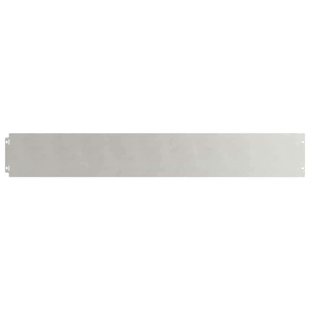 vidaXL Περιφράξεις γκαζόν 10 τεμάχια 15x103 cm από ανοξείδωτο ατσάλι