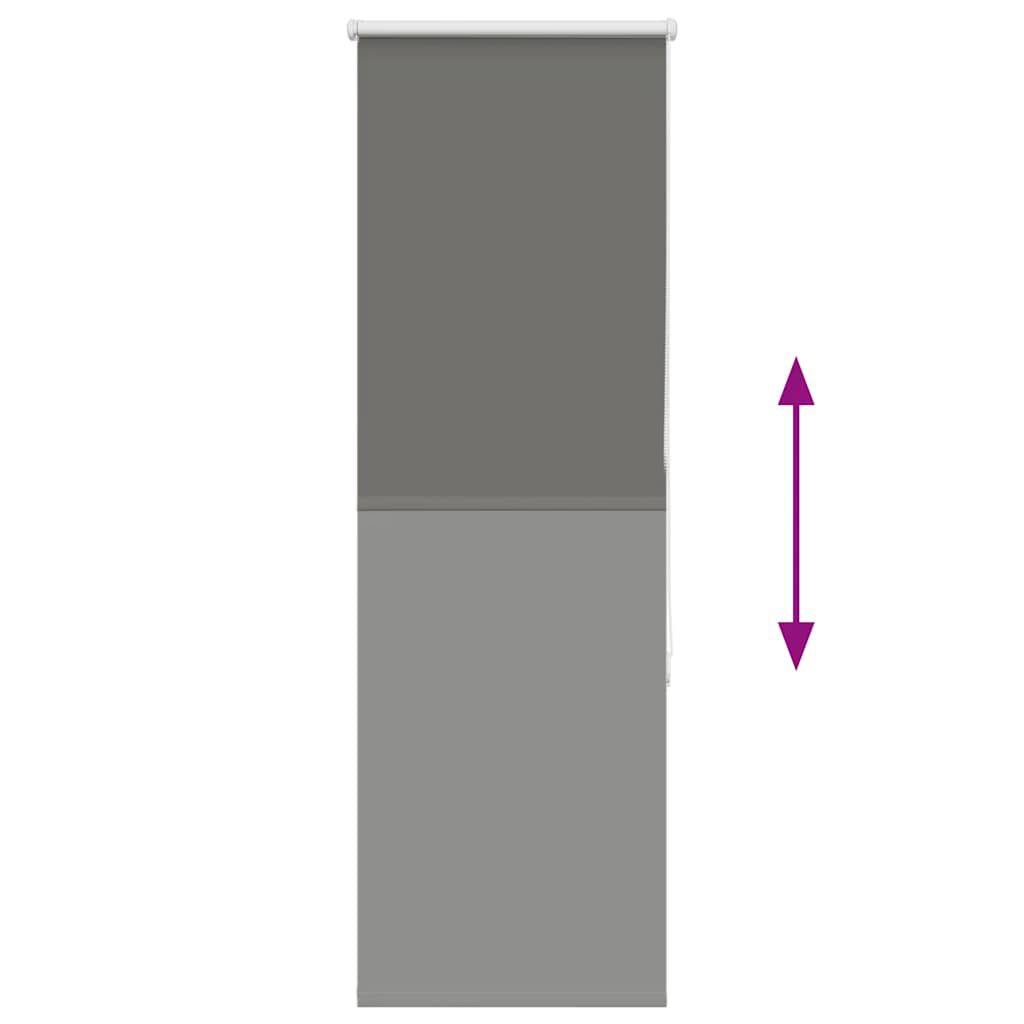 vidaXL Roller Blind Blackout γκρί 40x150 cm Πλάτος υφάσματος 35,7 cm
