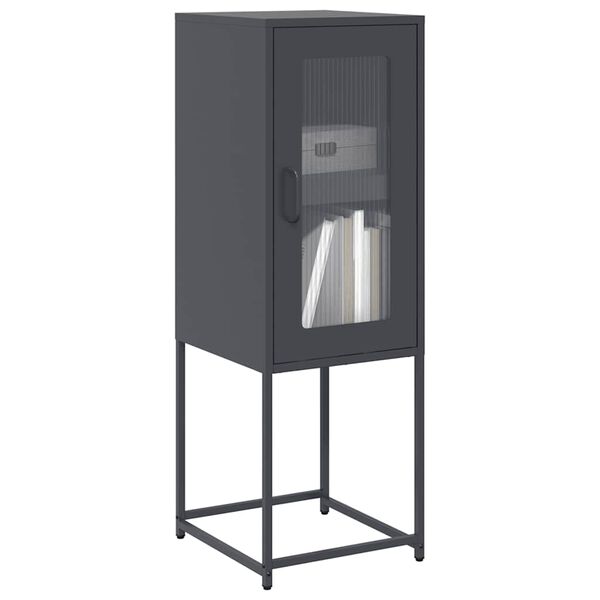 vidaXL Sideboard Ανθρακί 36x39x107 cm Ατσάλι ψυχρής έλασης