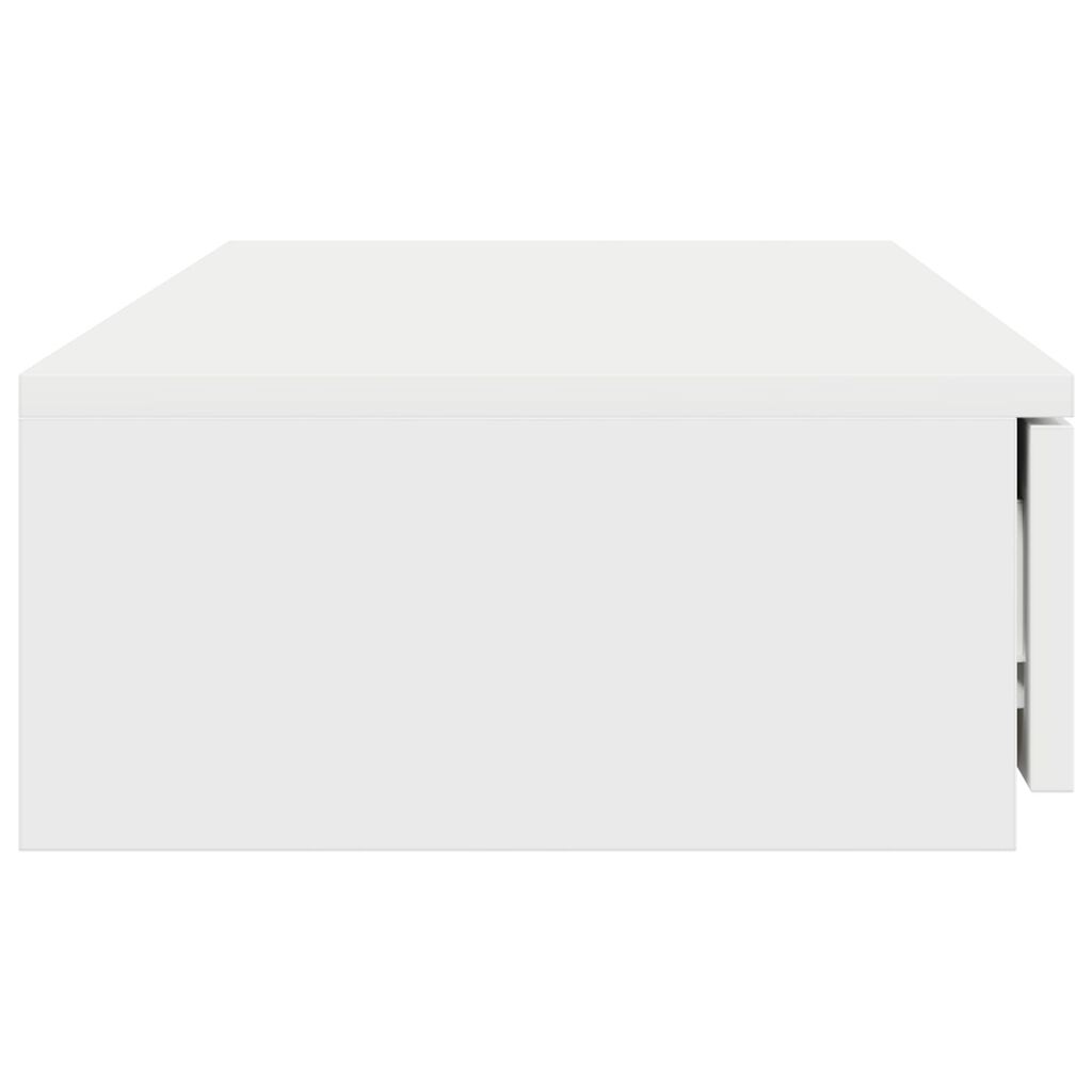 vidaXL Κιβώτια Κρεβατιών Λευκού Χρώματος 100x36,5x16,5 εκ. Φτιαγμένα από Ξύλο