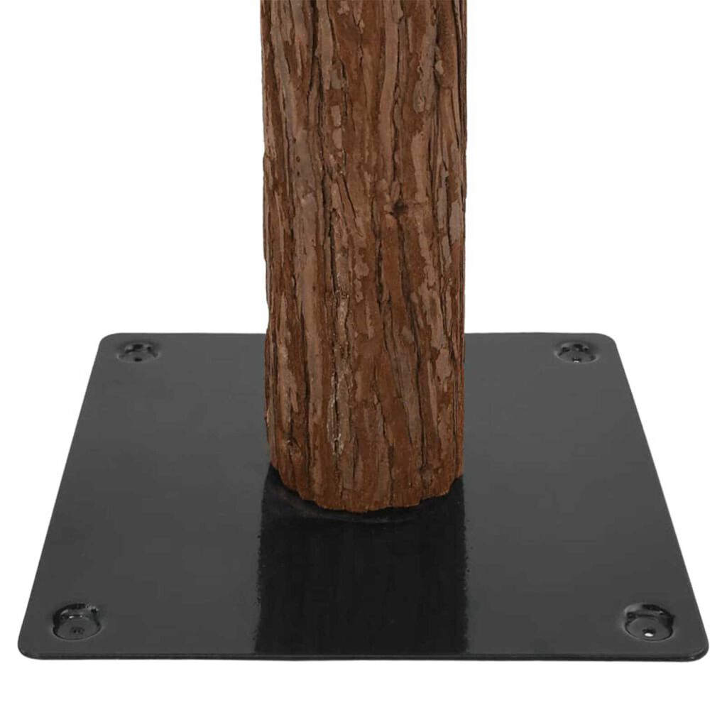 vidaXL Slim Christmas Tree LEDs & Σετ Μπάλες Πράσινο 210 εκ PVC