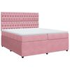 vidaXL &Kappa;&rho;&epsilon;&beta;ά&tau;&iota; Boxspring &mu;&epsilon; &Sigma;&tau;&rho;ώ&mu;&alpha; &Rho;&omicron;&zeta; 200x200 &epsilon;&kappa;. &Beta;&epsilon;&lambda;&omicron;ύ&delta;&iota;&nu;&omicron;