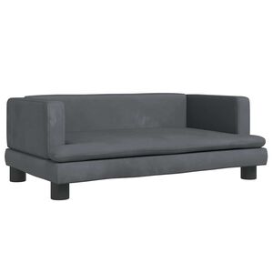 vidaXL &Kappa;&alpha;&nu;&alpha;&pi;έ&sigmaf; &Pi;&alpha;&iota;&delta;&iota;&kappa;ό&sigmaf; &Sigma;&kappa;&omicron;ύ&rho;&omicron; &Gamma;&kappa;&rho;&iota; 80 x 45 x 30 &epsilon;&kappa;. &alpha;&pi;ό &Beta;&epsilon;&lambda;&omicron;ύ&delta;&omicron;