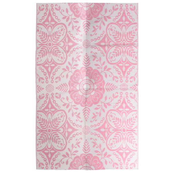 vidaXL Χαλί εξωτερικού χώρου ARAKIL ροζ 160x230 cm PP