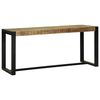 vidaXL Παγκάκι Πολύχρωμο 100 x 35 x 45 εκ. Μασίφ ανακυκλωμένο ξύλο