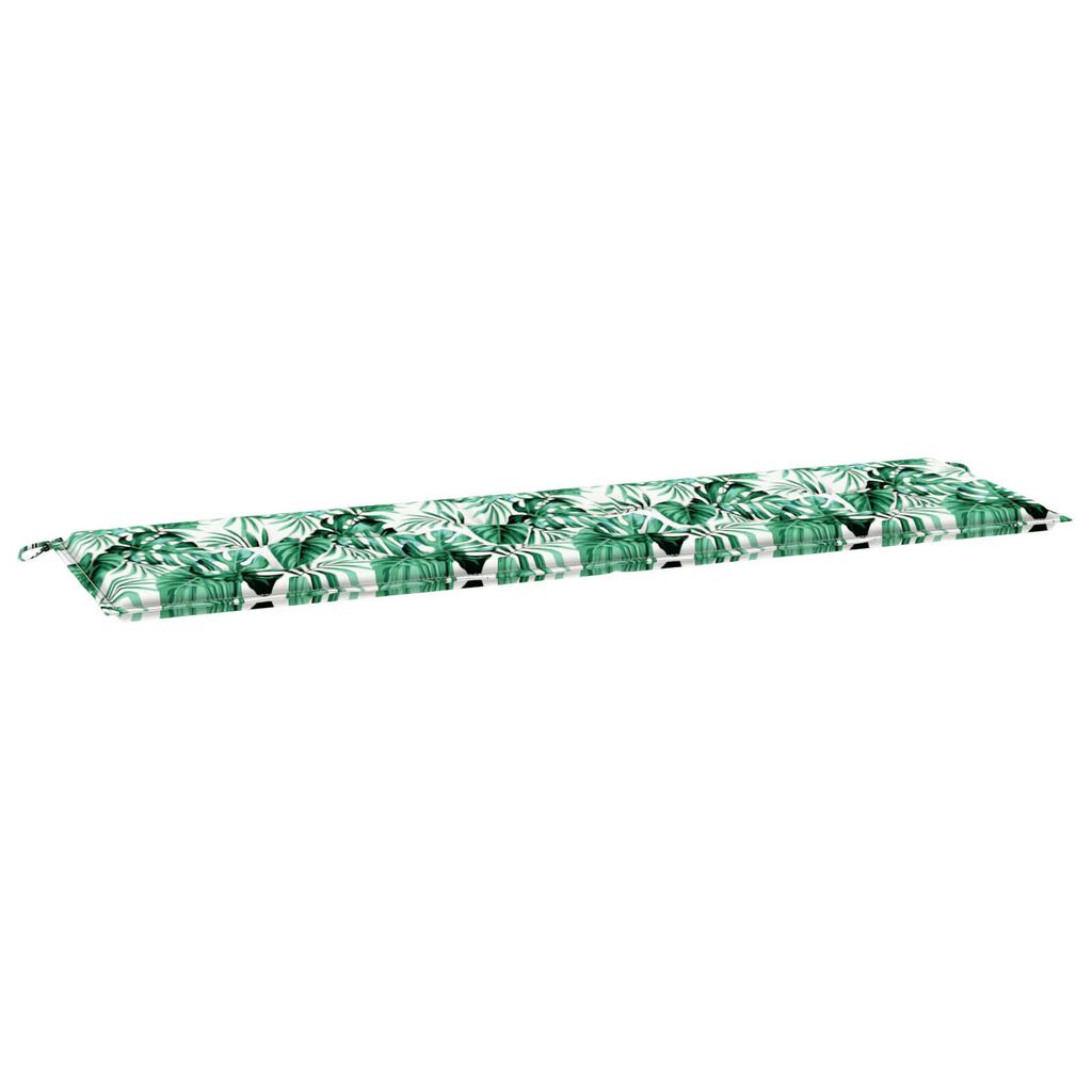 vidaXL Μαξιλάρι Παγκάκι Κήπου Πράσινο 180 x 50 x 4 cm Ύφασμα Oxford