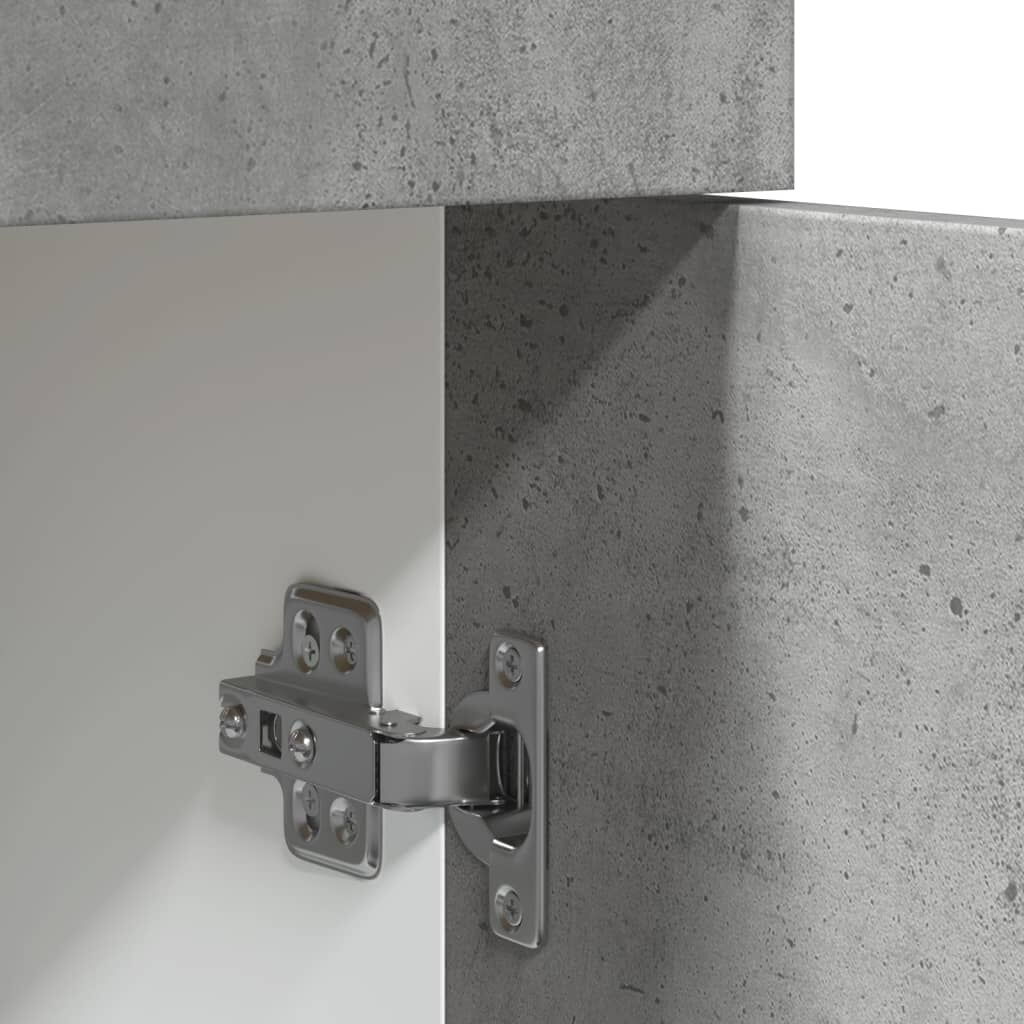 vidaXL Ντουλάπι με Συρτάρι Lyon Γκρι Σκυροδέματος 60x46x81,5 εκ