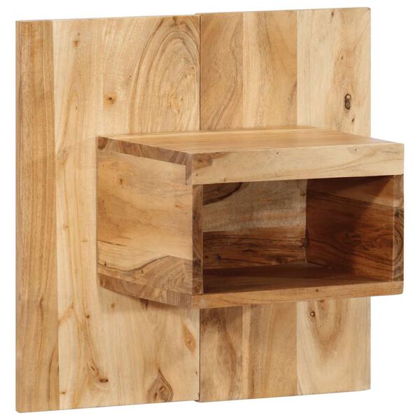 vidaXL Κομοδίνο 50x27x50 εκ. από Μασίφ Ξύλο Ακακίας