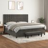 vidaXL &Kappa;&rho;&epsilon;&beta;ά&tau;&iota; Boxspring &mu;&epsilon; &Sigma;&tau;&rho;ώ&mu;&alpha; &Sigma;&kappa;&omicron;ύ&rho;&omicron; &Gamma;&kappa;&rho;&iota; 200x200 &epsilon;&kappa;. &Beta;&epsilon;&lambda;&omicron;ύ&delta;&iota;&nu;&omicron;
