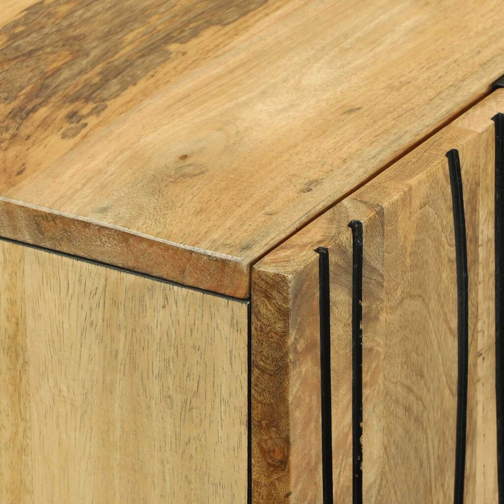 vidaXL Υψηλός πίνακας 60x33.5x100 cm Μασίφ ξύλο μάνγκο