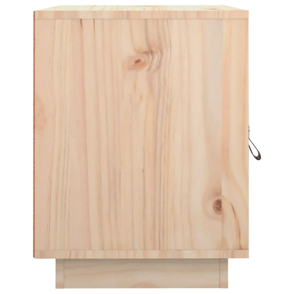 vidaXL Κομοδίνο 40 x 34 x 45 εκ. από Μασίφ Ξύλο Πεύκου