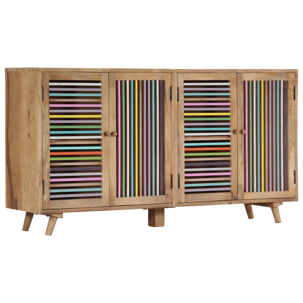 vidaXL Μπουφές 150 x 30 x 75 εκ. από Μασίφ Ξύλο Μάνγκο