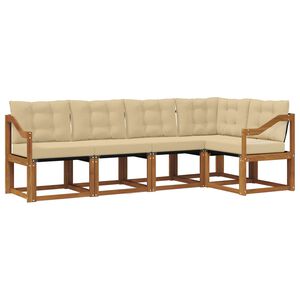 vidaXL &Sigma;&epsilon;&iota;&rho;ά &Kappa;&alpha;&nu;&alpha;&pi;έ &Epsilon;&xi;&omega;&tau;&epsilon;&rho;&iota;&kappa;&omicron;ύ &mu;&epsilon; &mu;&alpha;&xi;&iota;&lambda;ά&rho;&iota; 5 pcs &Phi;&upsilon;&sigma;&iota;&kappa;ό &kappa;&alpha;&iota; &Mu;&pi;&epsilon;&zeta;