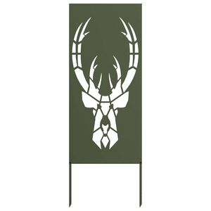 vidaXL Οθόνη Ιδιωτικότητας Κήπου Animal Print Λαδί 50 x 140 εκ