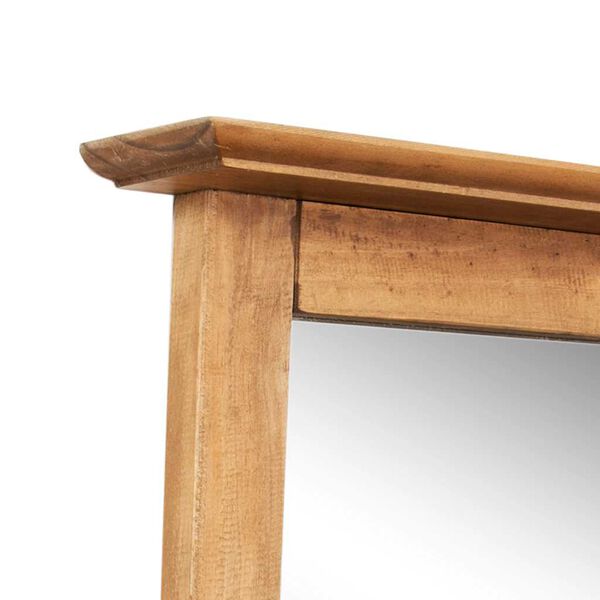 vidaXL Καθρέφτης Μπάνιου 70 x 12 x 79 εκ. από Μασίφ Ξύλο Πεύκου
