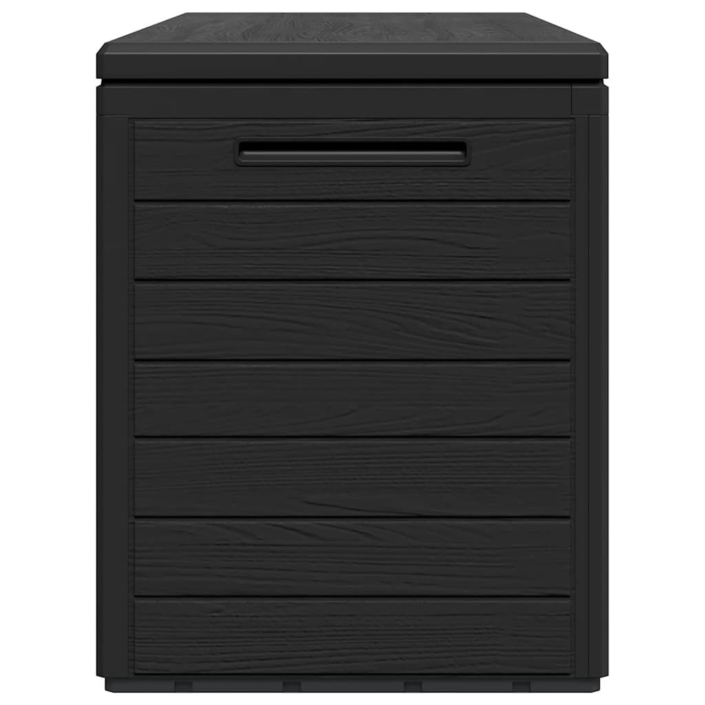 vidaXL Μπαούλο Αποθήκευσης Κήπου Ανθρακί 116 x 44 x 55 εκ.