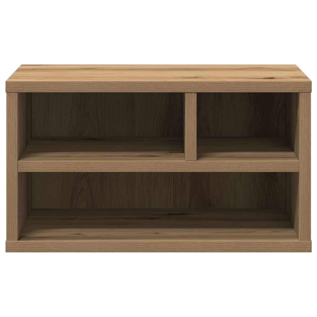 vidaXL Βάση Εκτυπωτή Artisan Oak 40x32x22,5 εκ Επεξεργασμένο Ξύλο