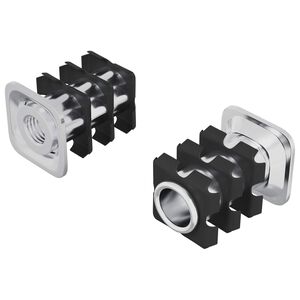 vidaXL &Epsilon;&iota;&sigma;&alpha;&gamma;&omega;&gamma;ή &Sigma;&omega;&lambda;ή&nu;&alpha; &mu;&epsilon; &Sigma;&pi;&epsilon;ί&rho;&omega;&mu;&alpha; 2 pcs &Mu;&alpha;ύ&rho;&omicron; &kappa;&alpha;&iota; &Alpha;&sigma;&eta;&mu;ί
