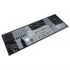 vidaXL &Chi;&alpha;&lambda;ί &Kappa;&omicron;&upsilon;&zeta;ί&nu;&alpha;&sigmaf; &Pi;&lambda;&epsilon;&nu;ό&mu;&epsilon;&nu;&omicron; &Gamma;&kappa;&rho;&iota; &Epsilon;&pi;&iota;&gamma;&rho;&alpha;&phi;ή Wine 60x180 &epsilon;&kappa;. &Beta;&epsilon;&lambda;&omicron;ύ&delta;&omicron;