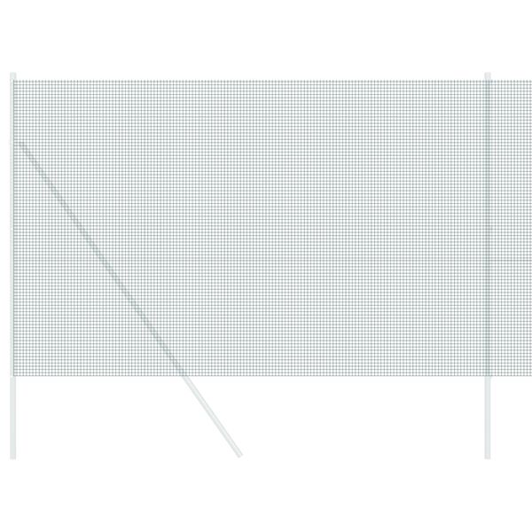 vidaXL Συγκολλητός φράχτης από σύρμα Πράσινο 1.6 x 25 m Ατσάλι