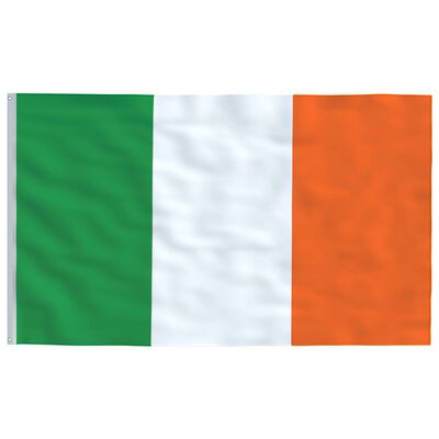 vidaXL Σημαία Ιρλανδίας 6 μ. με Ιστό Αλουμινίου