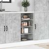 vidaXL Ντουλάπι "Riga" Γκρι από Σκυρόδεμα 40x44,5x81,5 εκ. από Τεχνητό Ξύλο