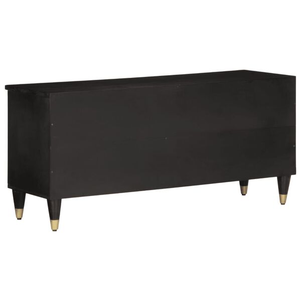 vidaXL Έπιπλο Τηλεόρασης 100 x 33 x 46 εκ. από Μασίφ Ξύλο Μάνγκο