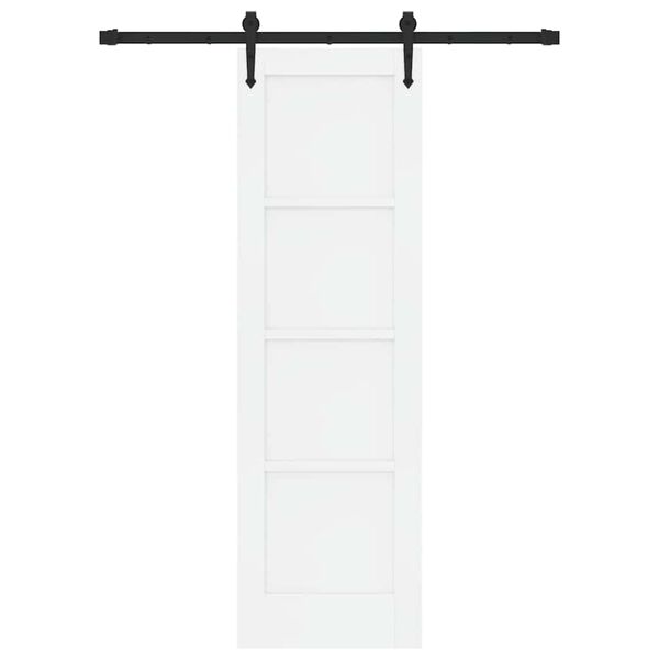 vidaXL &Sigma;&upsilon;&rho;ό&mu;&epsilon;&nu;&eta; &Pi;ό&rho;&tau;&alpha; ORKDAL &Lambda;&epsilon;&upsilon;&kappa;ό 61 x 198,5 &epsilon;&kappa;. &Sigma;&tau;&epsilon;&rho;&epsilon;ά &xi;&upsilon;&lambda;&epsilon;ί&alpha; &pi;&epsilon;ύ&kappa;&omicron;&upsilon;