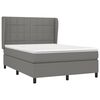 vidaXL &Kappa;&rho;&epsilon;&beta;ά&tau;&iota; Boxspring &mu;&epsilon; &Sigma;&tau;&rho;ώ&mu;&alpha; &Sigma;&kappa;&omicron;ύ&rho;&omicron; &Gamma;&kappa;&rho;&iota; 140x190 &epsilon;&kappa;. &Upsilon;&phi;&alpha;&sigma;&mu;ά&tau;&iota;&nu;&omicron;