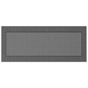 vidaXL Χαλί εξωτερικού χώρου ARAKIL Μαύρο και γκρι 250 x 600 cm PP