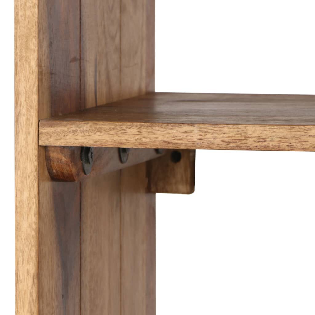 vidaXL Βιβλιοθήκη 75 x 30 x 170 εκ. από Μασίφ Ξύλο Sheesham