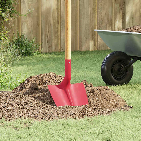 vidaXL Κεφάλι Φτυαριού 4 pcs Κόκκινο 39,5 x 27,5 εκ.