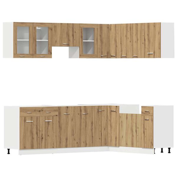 vidaXL &Sigma;&epsilon;&tau; &Nu;&tau;&omicron;&upsilon;&lambda;&alpha;&pi;&iota;ώ&nu; &Kappa;&omicron;&upsilon;&zeta;ί&nu;&alpha;&sigmaf; 11 &Tau;&epsilon;&mu;&alpha;&chi;ί&omega;&nu; "Lyon" &alpha;&pi;ό &Tau;&epsilon;&chi;&nu;&eta;&tau;ό &Xi;ύ&lambda;&omicron; &Delta;&rho;&upsilon;ό&sigmaf;