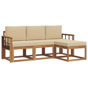vidaXL &Sigma;&epsilon;&iota;&rho;ά &Kappa;&alpha;&nu;&alpha;&pi;έ &Epsilon;&xi;&omega;&tau;&epsilon;&rho;&iota;&kappa;&omicron;ύ &mu;&epsilon; &mu;&alpha;&xi;&iota;&lambda;ά&rho;&iota; 4 pcs &Phi;&upsilon;&sigma;&iota;&kappa;ό &kappa;&alpha;&iota; &Mu;&pi;&epsilon;&zeta;