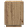vidaXL &Kappa;&omicron;&mu;&omicron;&delta;ί&nu;&omicron; 2 pcs Artisan Oak 45 x 40 x 55 &epsilon;&kappa; &Epsilon;&pi;&epsilon;&xi;&epsilon;&rho;&gamma;&alpha;&sigma;&mu;έ&nu;&omicron; &xi;ύ&lambda;&omicron;