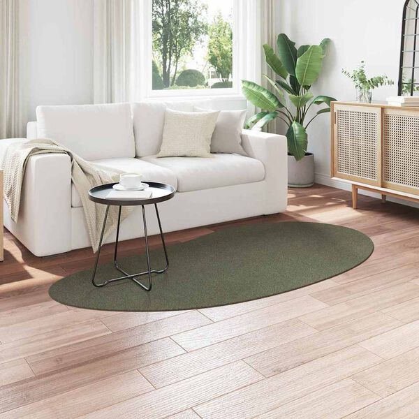 vidaXL Χαλί Δασικό Πράσινο 100 x 200 cm Πολυεστέρας