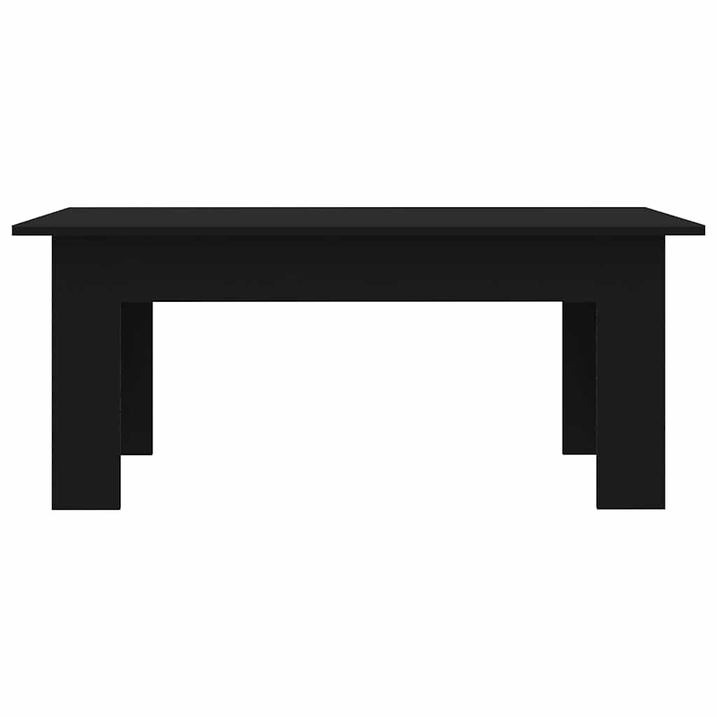 vidaXL Τραπεζάκι Σαλονιού Μαύρο 100 x 60 x 42 εκ. από Επεξ. Ξύλο
