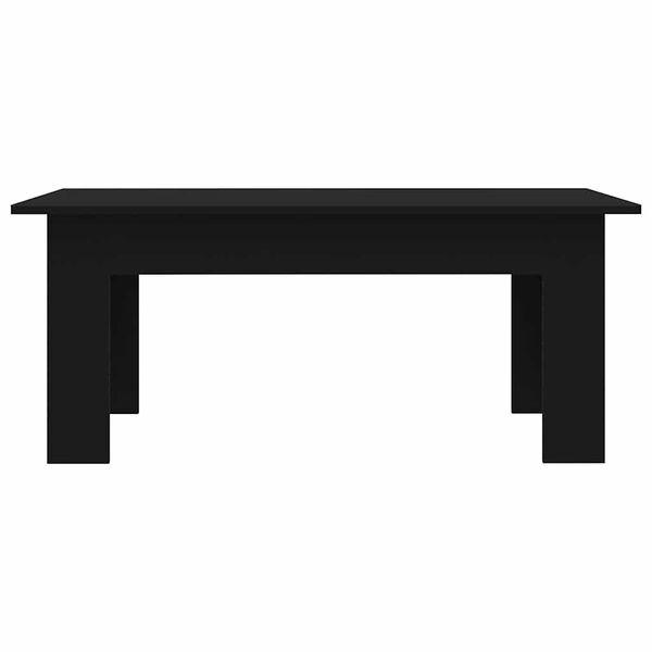 vidaXL Τραπεζάκι Σαλονιού Μαύρο 100 x 60 x 42 εκ. από Επεξ. Ξύλο
