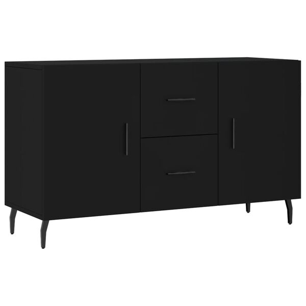 vidaXL Ντουλάπι Μαύρο 100x36x60 εκ. από Επεξεργασμένο Ξύλο