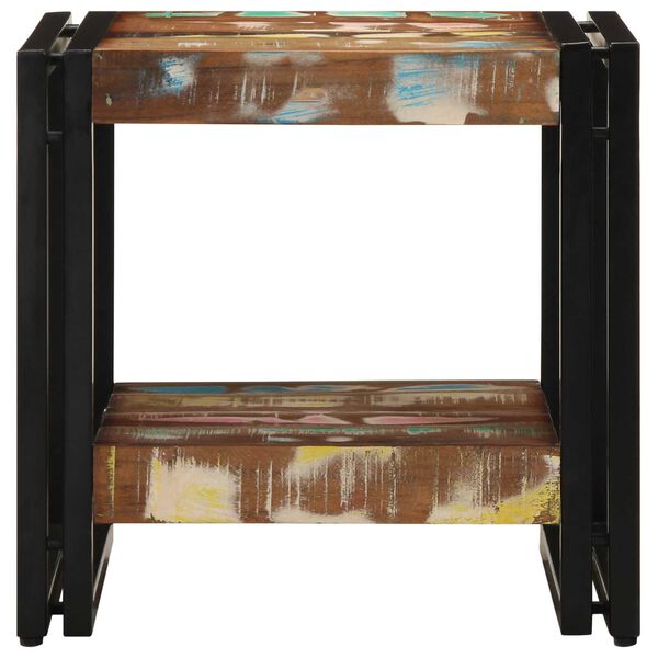 vidaXL Τραπεζάκι σαλονιού 40 x 40 x 38 cm Μασίφ ανακυκλωμένο ξύλο