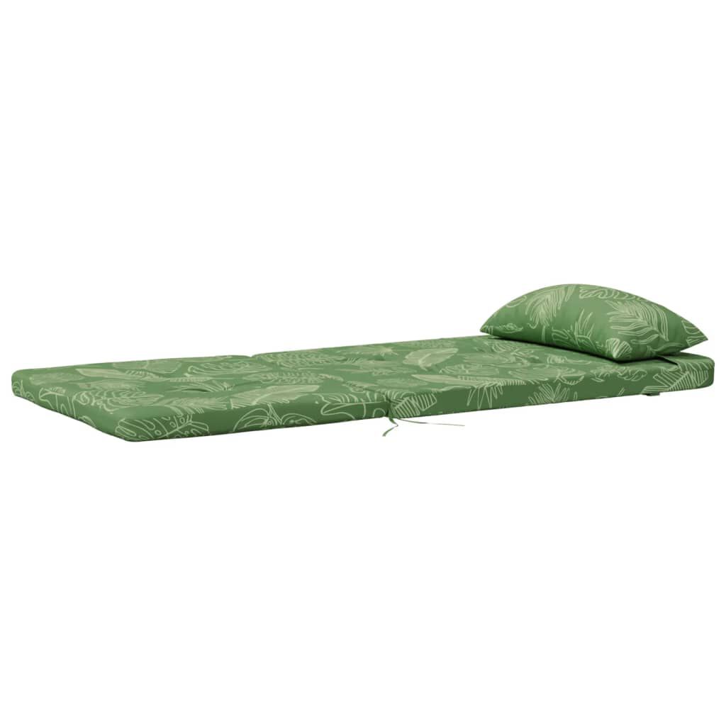 vidaXL Μαξιλάρια Καρέκλας Adirondack 2 τεμ. Σχ. Φύλλα Ύφασμα Oxford
